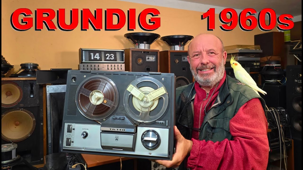 Grundig TK 140 Reel to Reel Tape Recorder - Magnetofon
