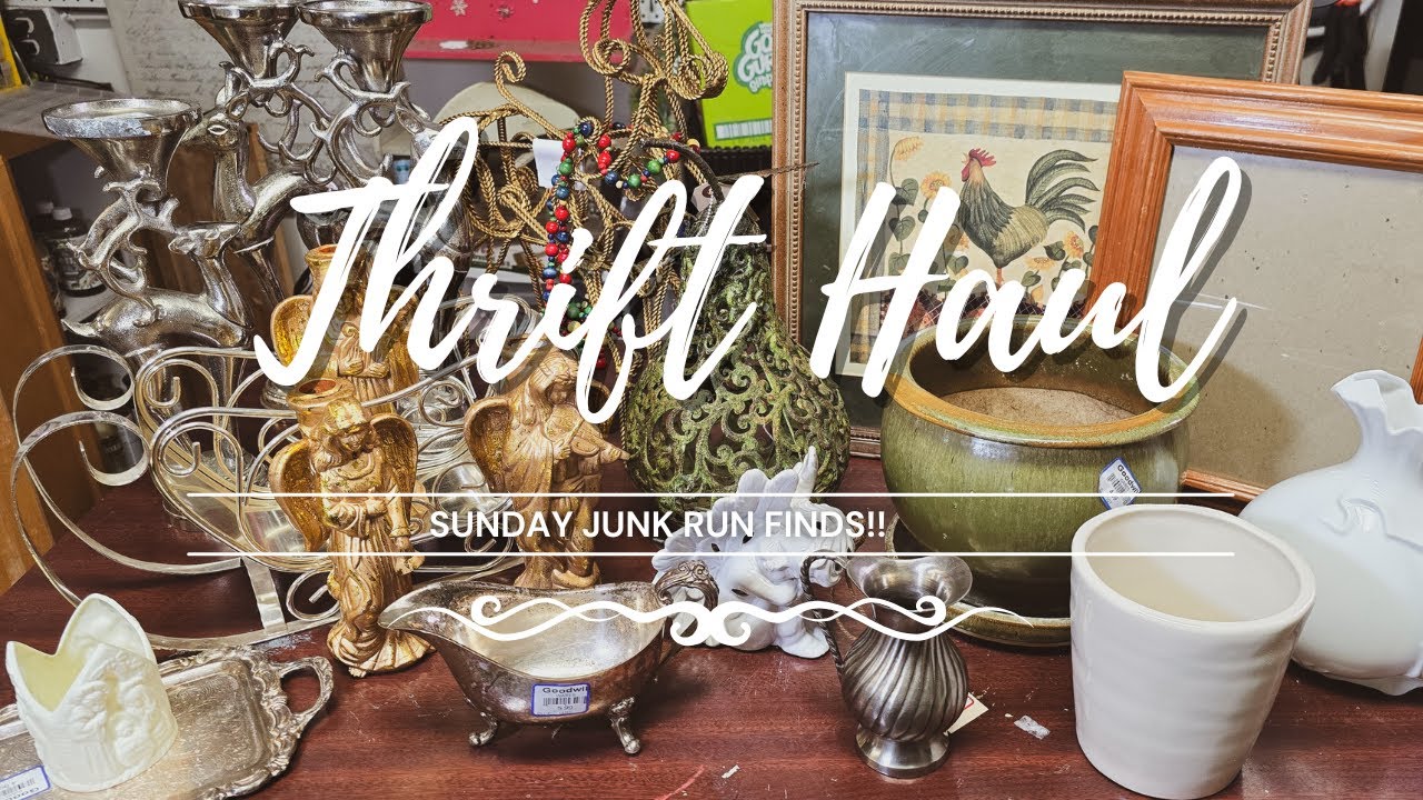 Thrift Haul • Vintage Finds • Thrifting Adventures