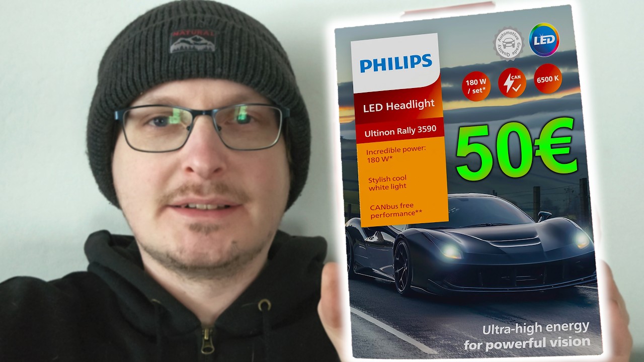 Testissä Philipsin tehokkaimmat 90W LED-polttimot Ultinon Rally 3590 vs Philips 3551 H7