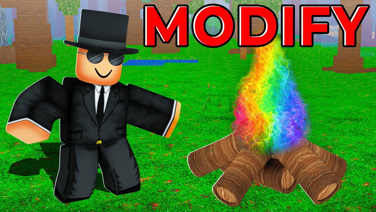 Using ALL the NEW MODIFIER FLAMES at ONCE in 99 Nights in the Forest!