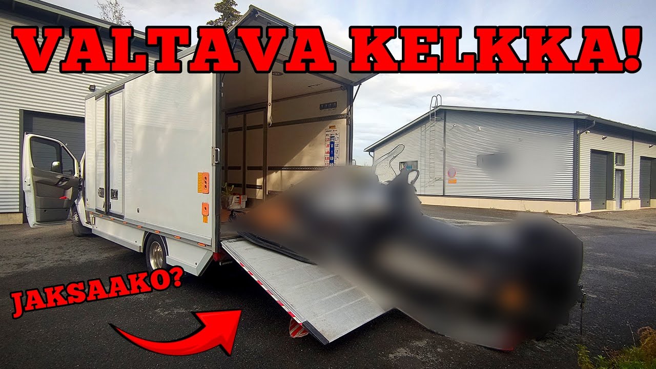 NYT ON ISO KELKKA! 😲 | JAKSAAKO PERÄLAUTA NOSTAA? 