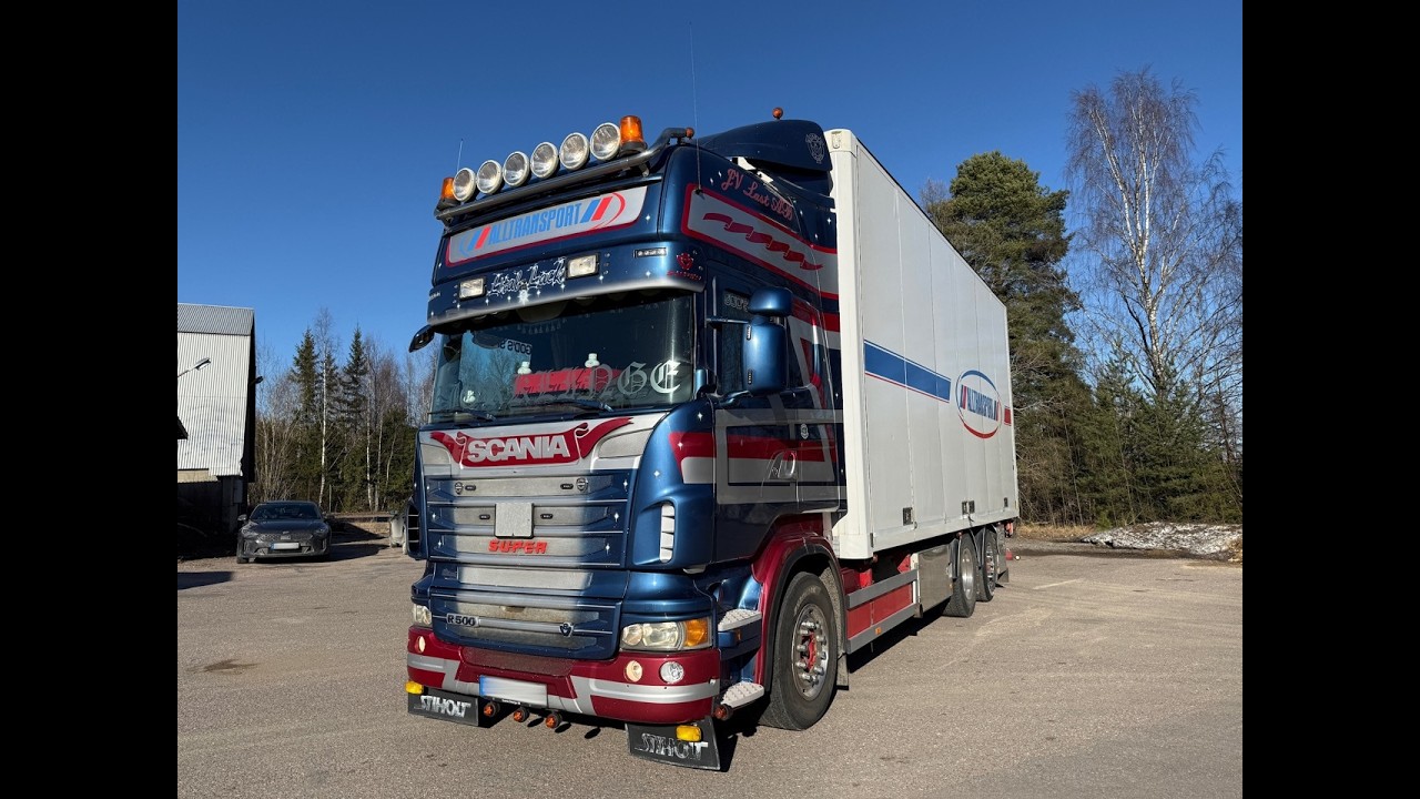 Köp - Fjärrbilsekipage Lastbil Scania R500 med Trailer Ekeri