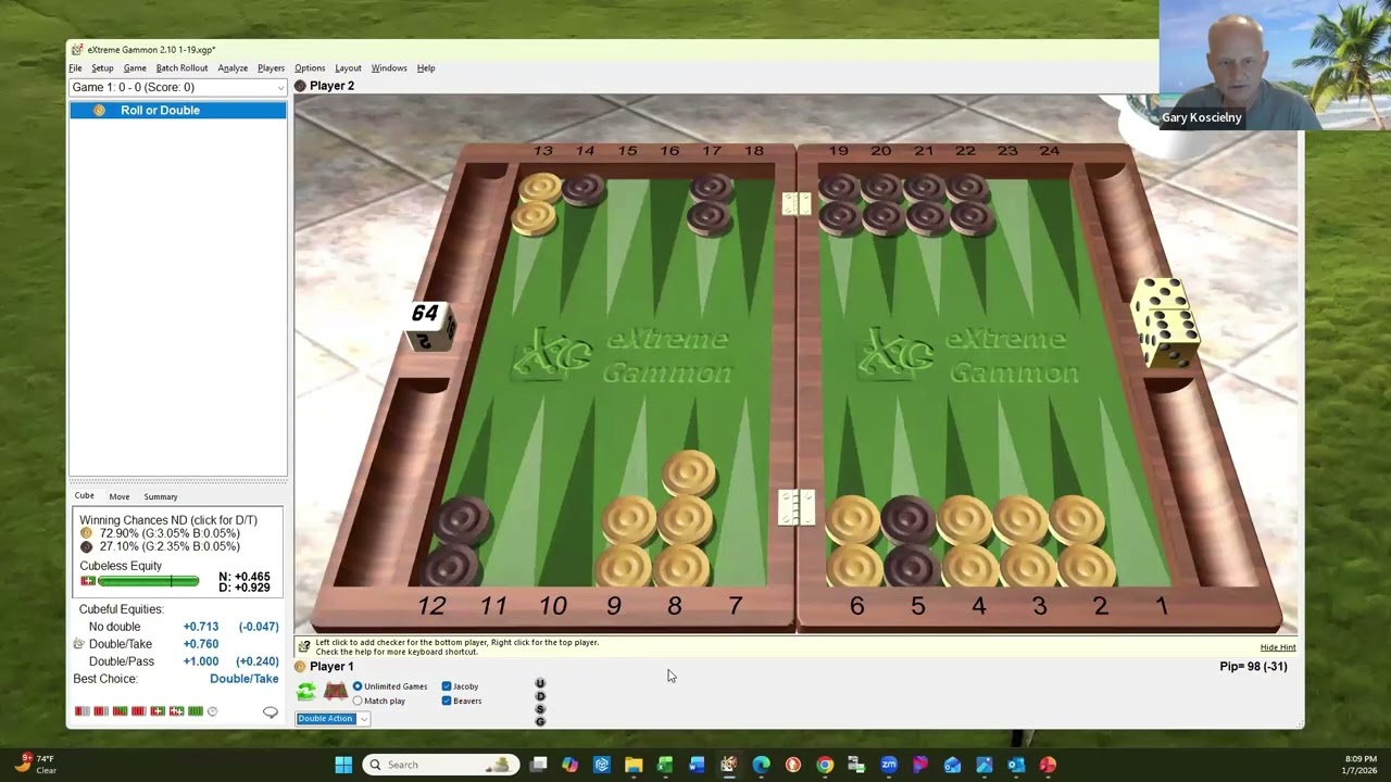 Backgammon Boot Camp 