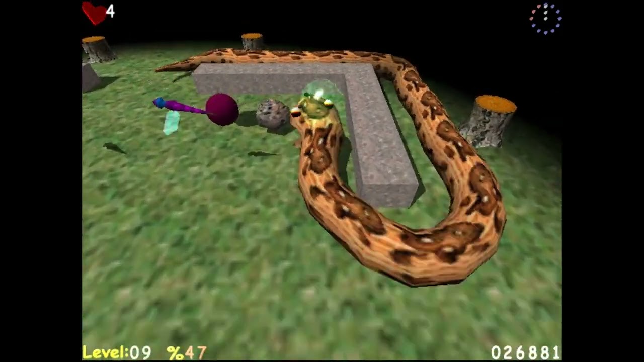 Let's play AxySnake - Stage 5 - Woodlot