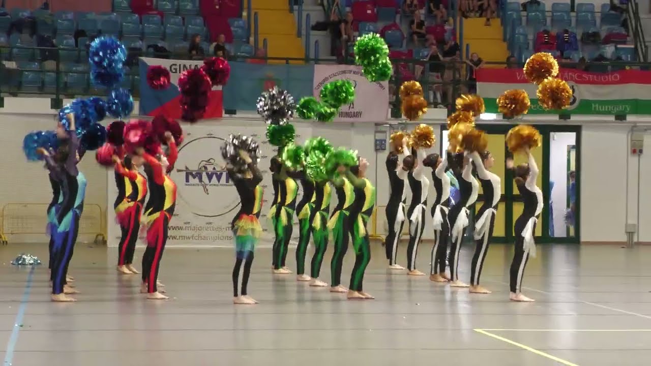 Majorettes* -defile pom -XX European Majorette Championship MWF Monza 2025
