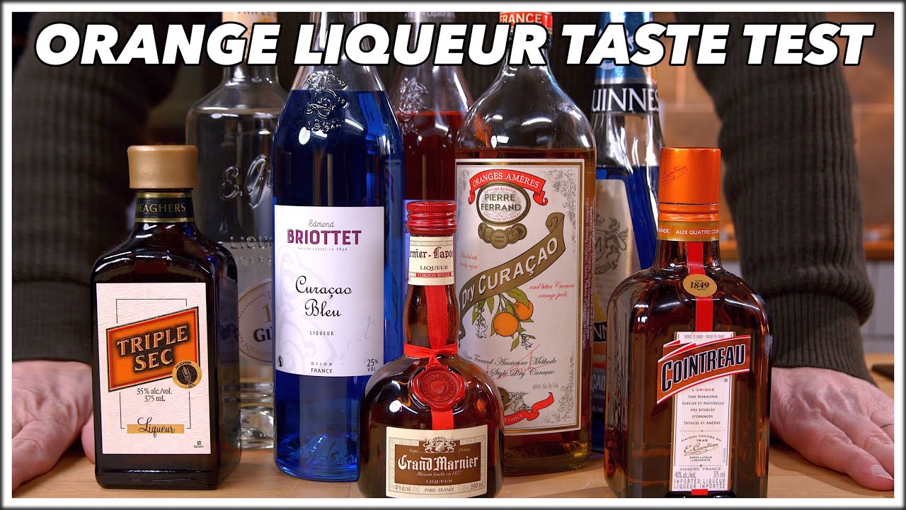 Orange Liqueur Taste Test - Will The Real Curaçao Stand Up?  Cocktails After Dark