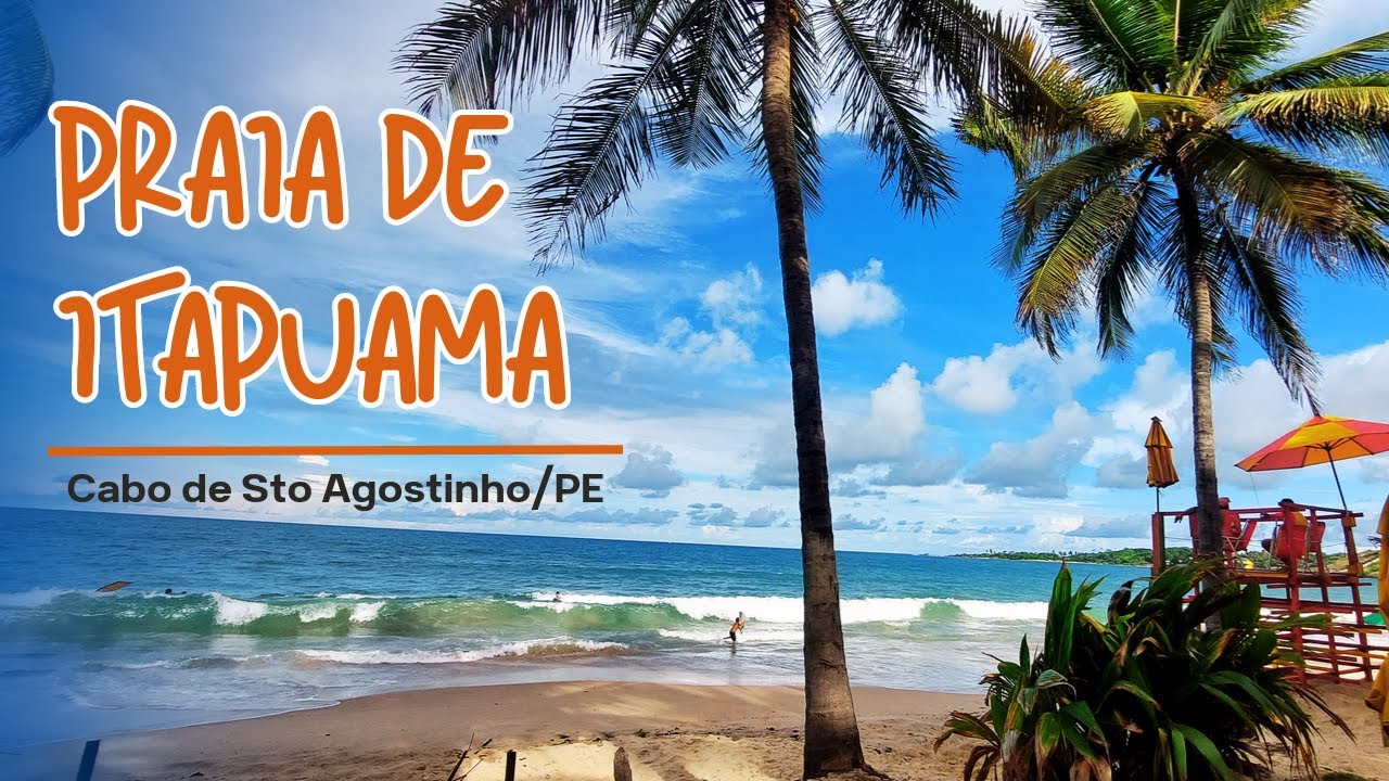 Praia de Itapuama em Cabo de Santo Agostinho