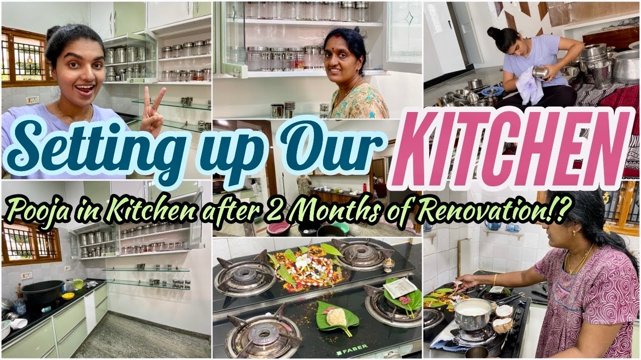 #VLOG|Cleaning & Organising Entire Kitchen after 2 Months of House Renovation!?|Kitchen Makeover||