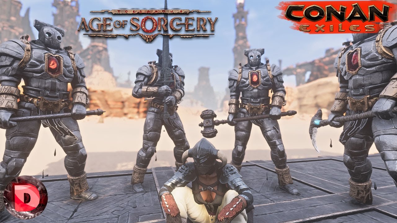 Conan Exiles AoS ch.3 ГОЛЕМЫ testlive