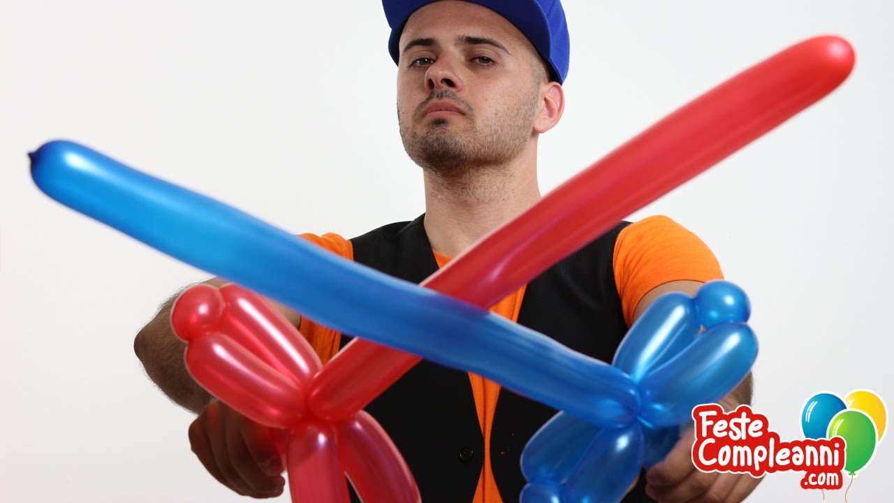 Palloncino modellabile Spada del Cavaliere - Tutorial Balloon Art