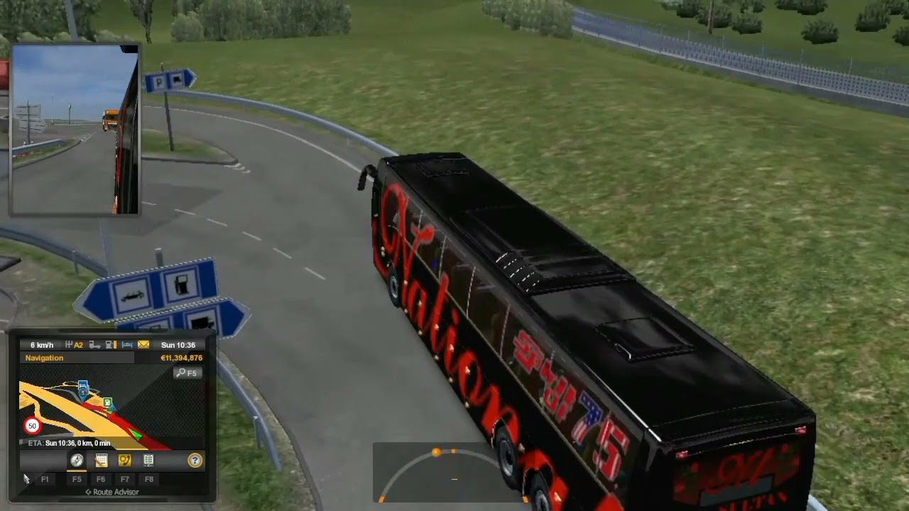 Volvo NT-75 Bus simulator indonesia 2 Bus game 