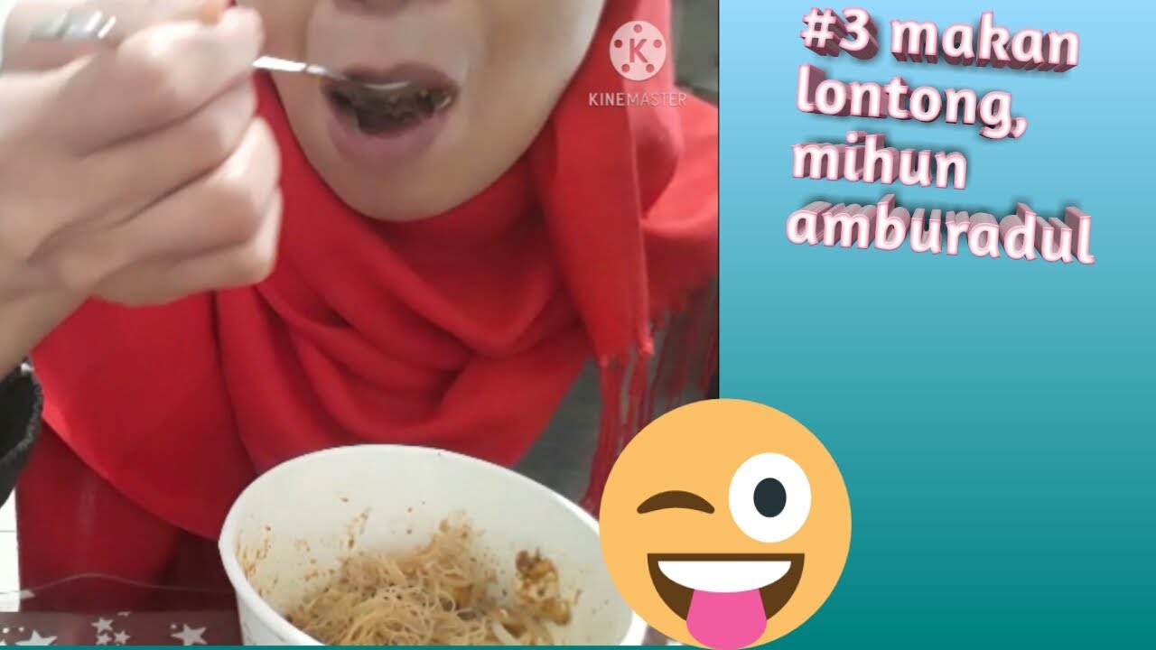 Mukbang  lontong sayur