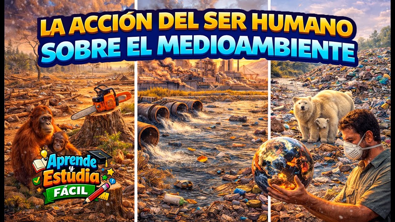 La accion del ser humano sobre el medio ambiente