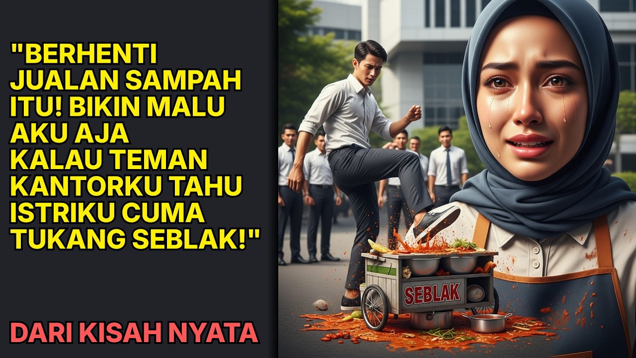 Malu Istri PENJUAL SEBLAK, Suami Terdiam Kaku Saat Tahu Omzetku BISA BELI RUKO TEMPAT DIA KERJA!