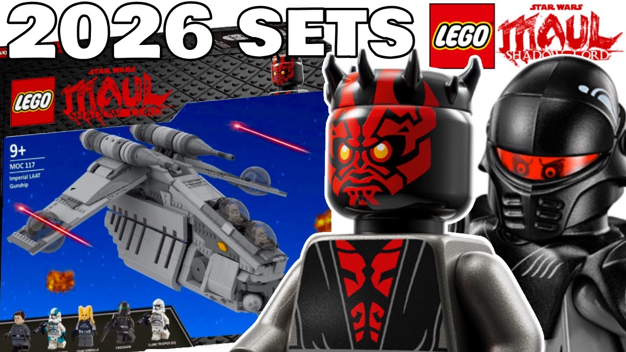 Выпуск LEGO Maul Shadow Lord запланирован на 2026 год!?