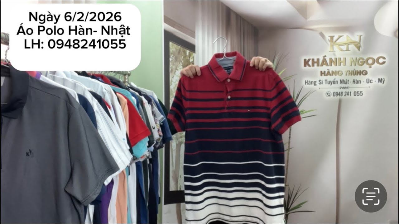 [6/2] ÁO POLO HÀN- NHẬT VIP TUYỂN/ LACOSTE/ ADIDAS/ HUGO BOOS…./ LH: 0948241055