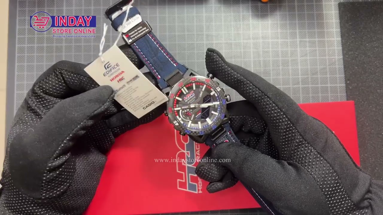 HRC HONDA RACING EDIFICE CASIO ECB-2000HR Limited Edition #casioedifice #limitededition #hondaracing