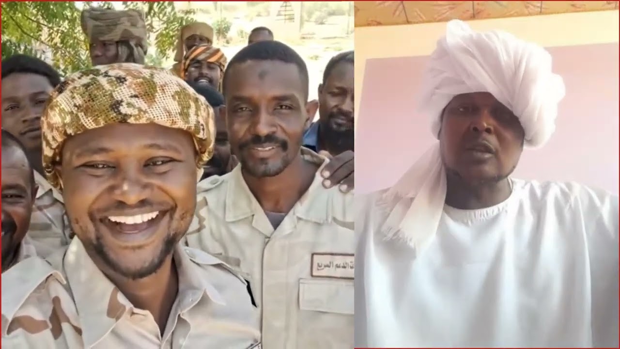 موسي مع اشاوس في كردفان بعض تحرير النهود