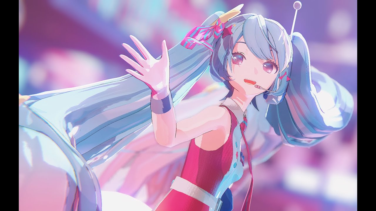 【VOCALOID MMD／4K／60FPS】Hatsune Miku【Melty Land Nightmare】
