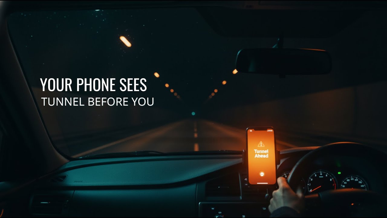 Why Your Phone Knows You’re In a Tunnel Before You Do?