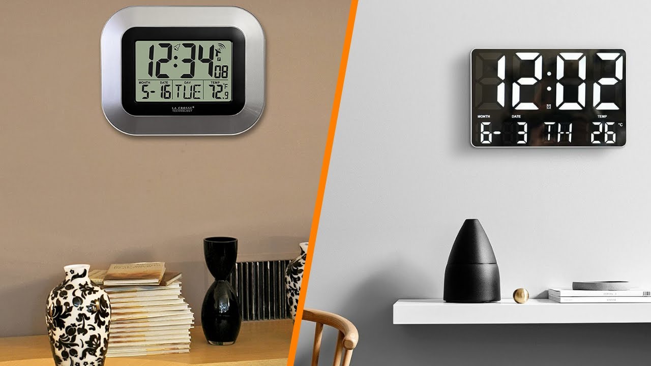 Top 10 Best Digital Wall Clock To Keep Track Of The Time