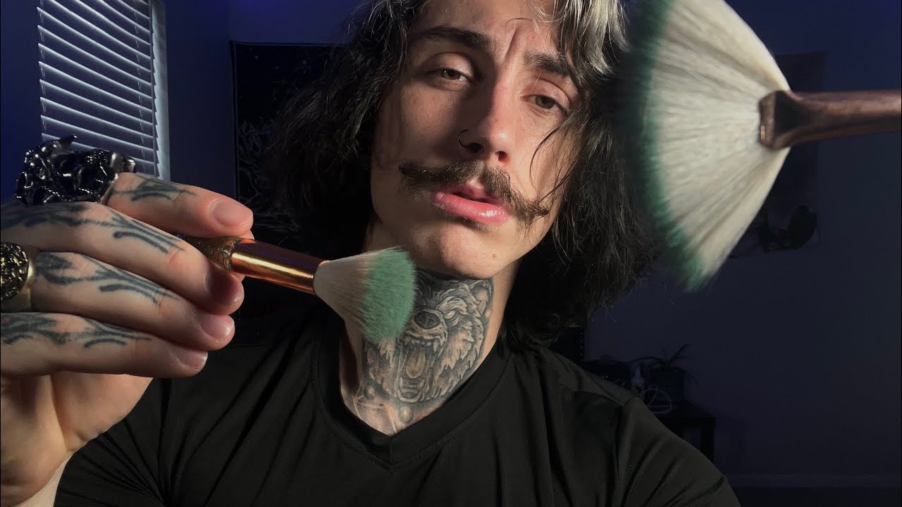 ASMR Gentle Facial Treatmemt and Massage with Loving Praise and Affirmations