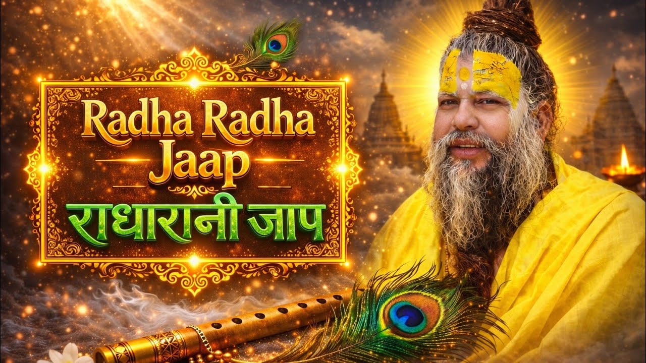 Make a Wish and See the Magic ❤️| POWER of RADHA Chant | Radha Radha Jaap | राधा राधा जाप
