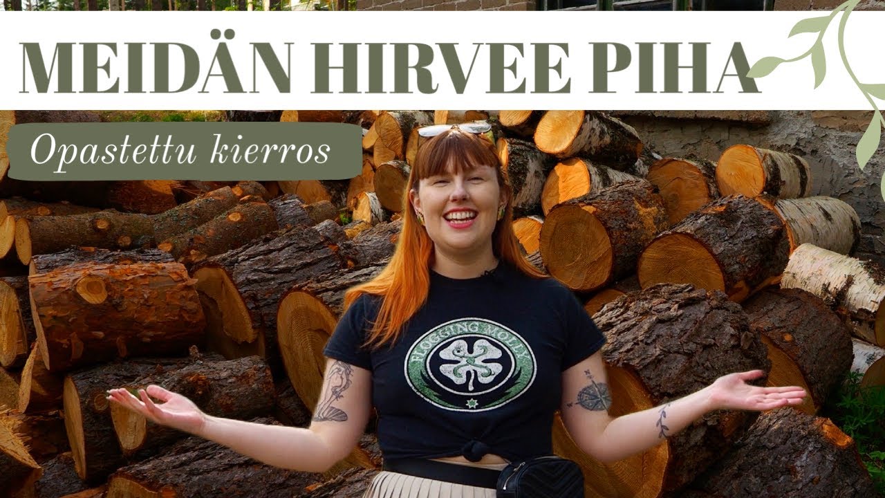 PIHA JA PUUTARHA | Vanhan talon hoitamaton piha 🌱
