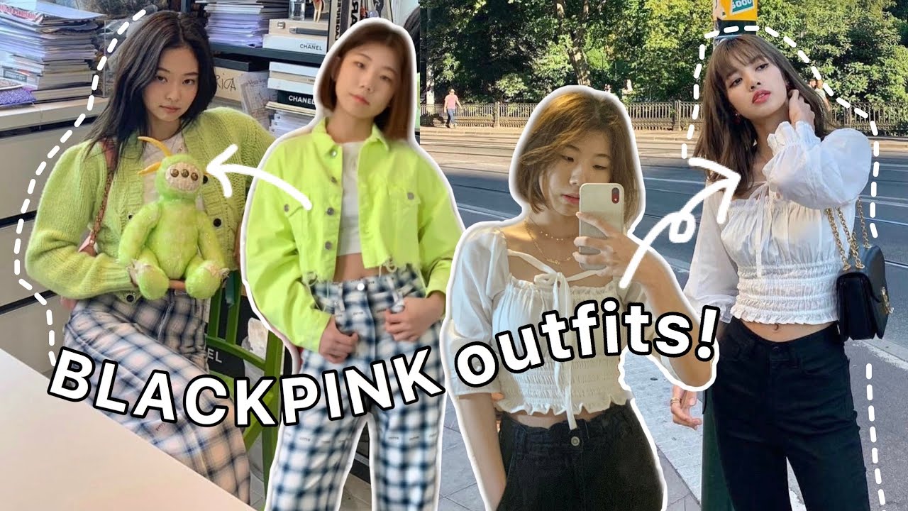 I wore BLACKPINK outfits to SCHOOL for a week (ft. Fashion Chingu)