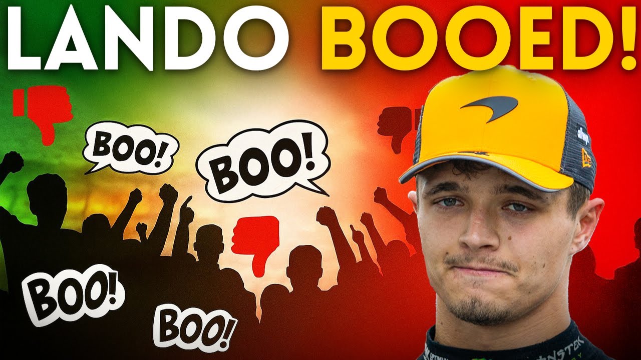 Why was LANDO NORRIS BOOED at the MEXICAN GRAND PRIX?