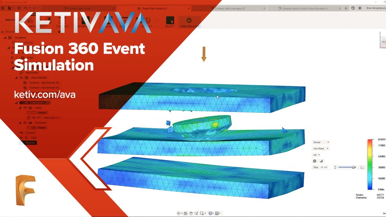 Event Simulation | AVA: Fusion 360