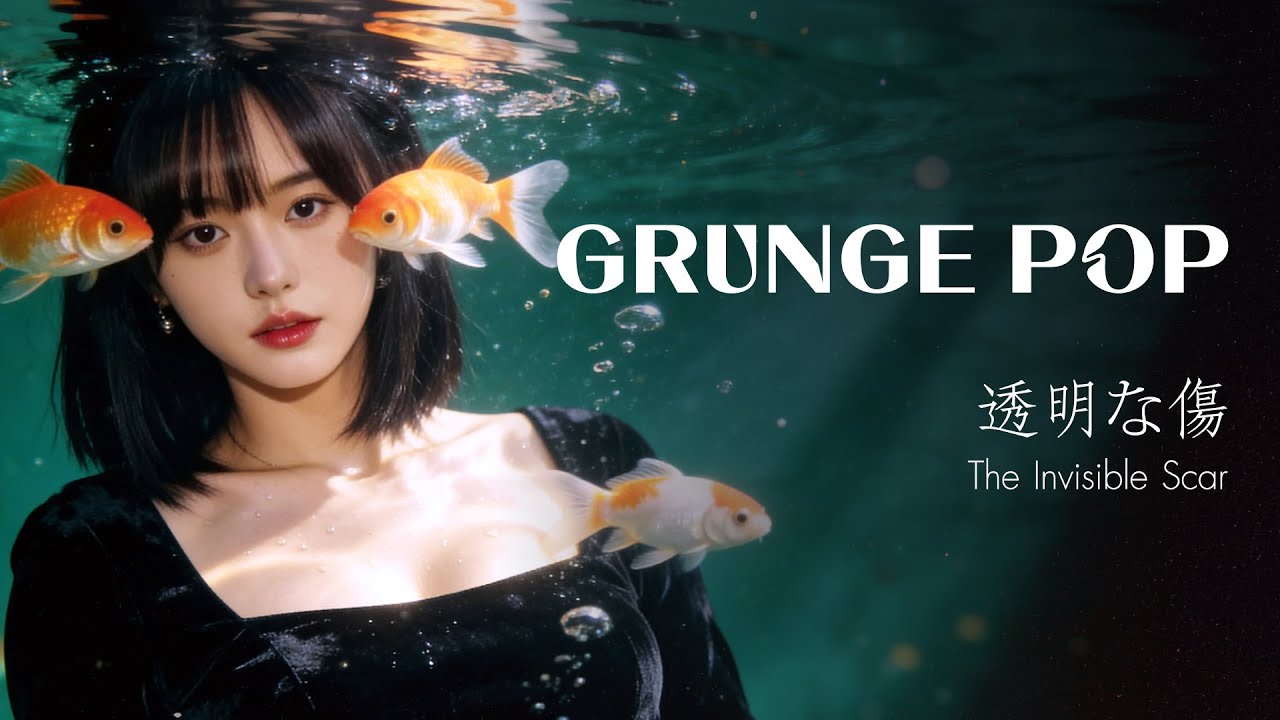 透明な傷 (The Invisible Scar) – AI Original Song | Lyric Video