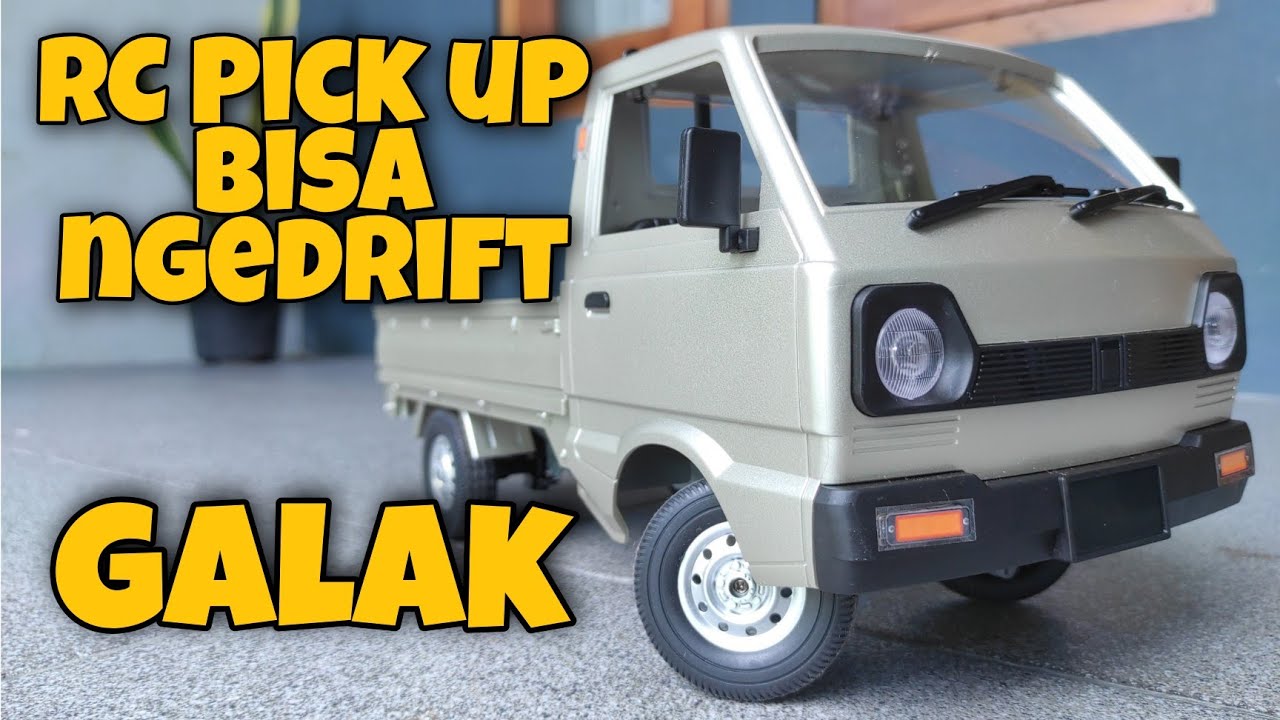 Unboxing RC mobil Pick up oleng terlaris di online | RC WPL D12 Suzuki carry pick up full propo