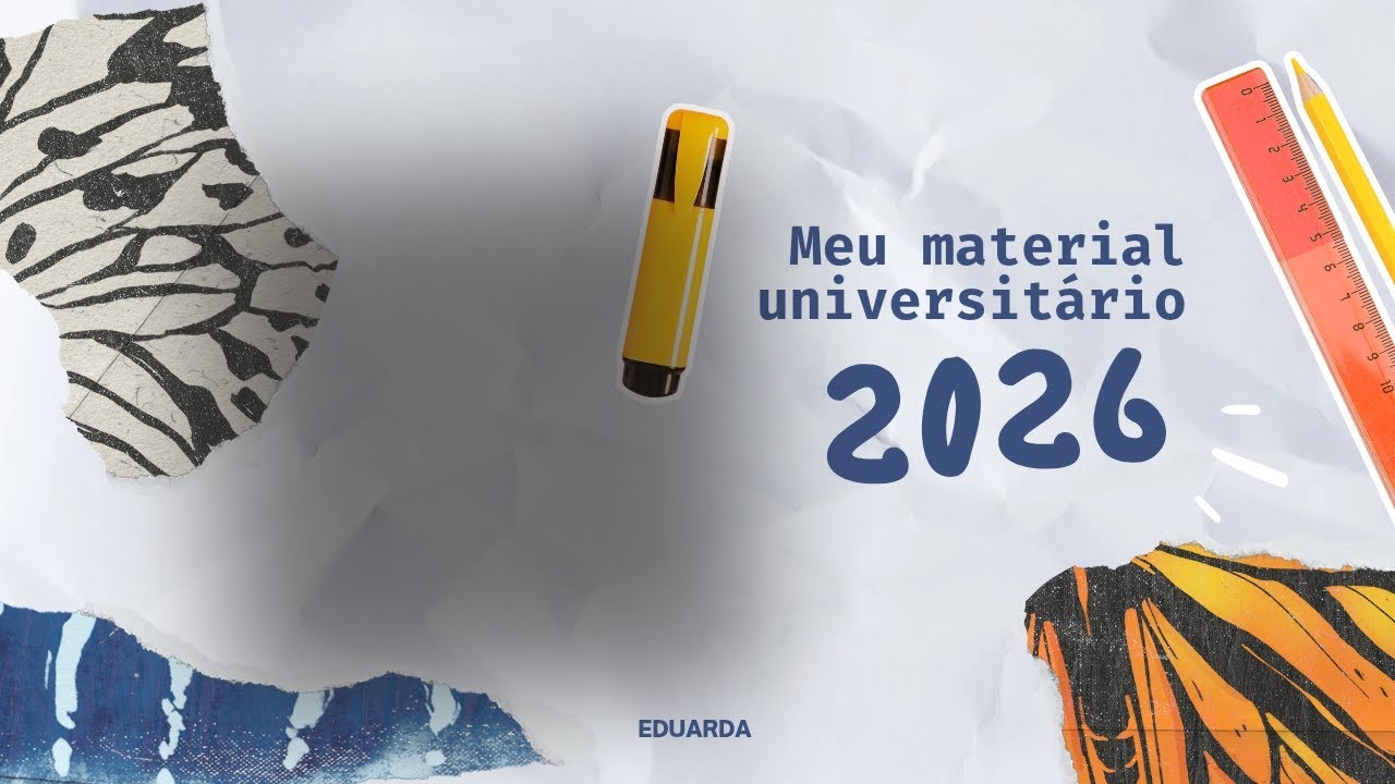 MOSTRANDO O MEU MATERIAL UNIVERSITÁRIO DE 2026 PARA A FACULDADE DE FISIOTERAPIA. 