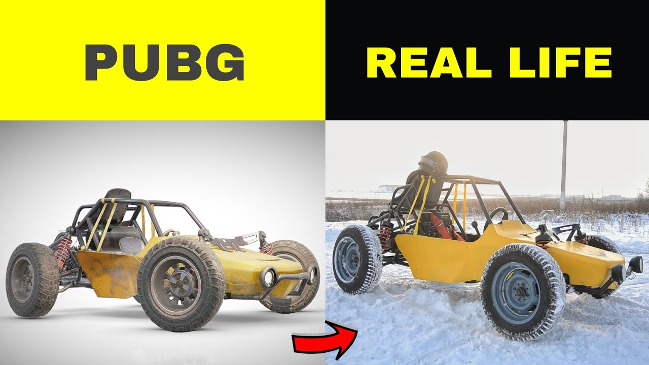 PUBG Vehicles in REAL LIFE ! ! !