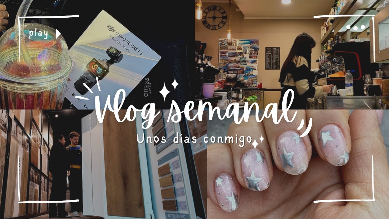 UNA SEMANA CONMIGO l MI PRIMER VLOG SEMANAL✨💗