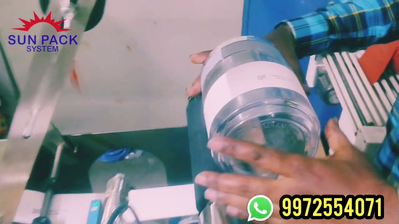 Tamil Version| Semi Automatic Labelling Machine With MRP Coder|Round Bottle Labelling Machine|#tamil