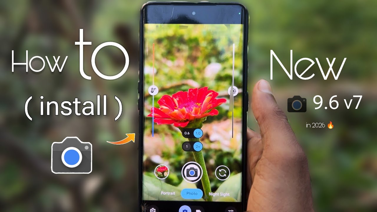 How to ( install ) GCAM Camera on any Android || New Google Camera 9.6 v7 download kaise karen .