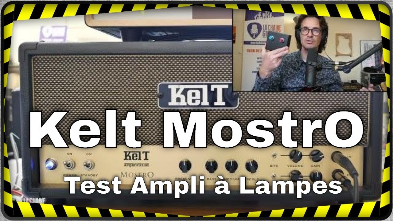MostrO Kelt Amplification, super ampli à lampes deux canaux (version intégrale)