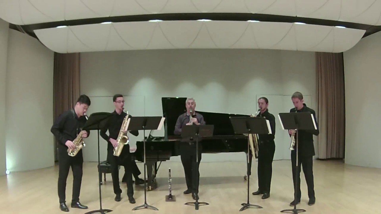 Borodin - Polovtsian Dances - Clarinet, Saxophone Quartet, Piano arr. Gassot/Pepin
