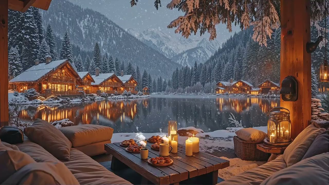 Smooth Winter Jazz ❄️ Relaxing Jazz Music for Late Nights, Snow & Peaceful Moments