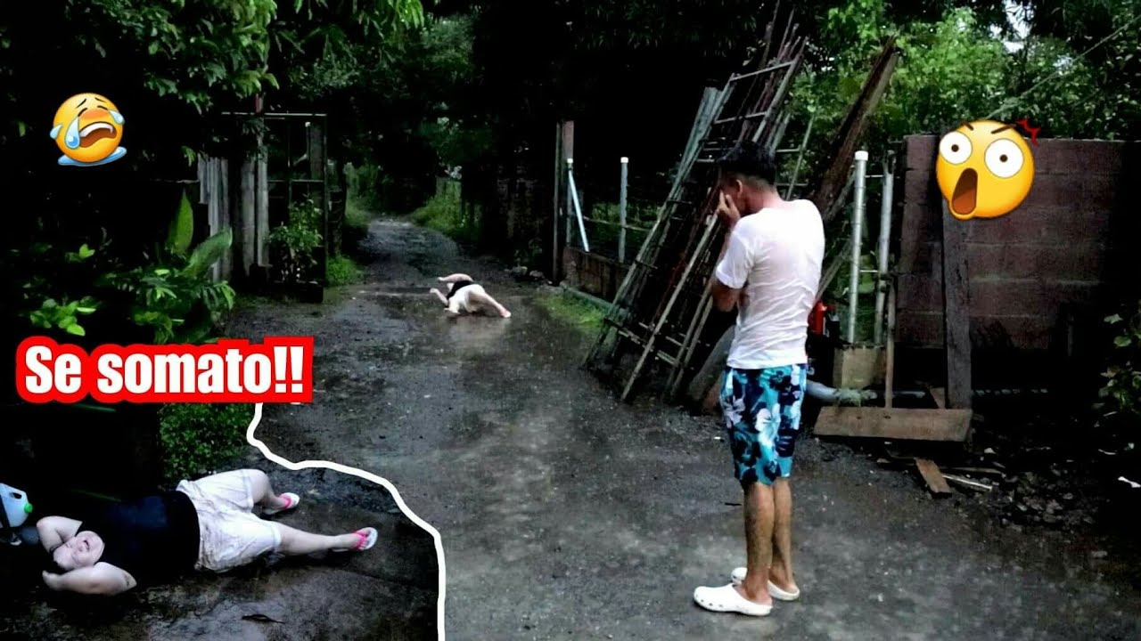 LA CHOL SE CALLO POR JUGAR BAJO LA LLUVIA (DIVERTIDISIMO) | ATILIO LARIN