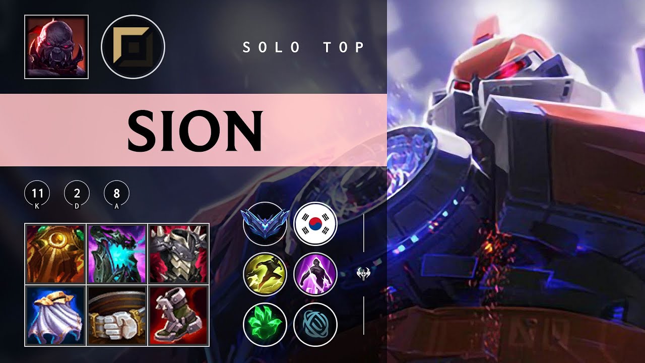 Sion Top vs Yone - KR Diamond Patch 25.23