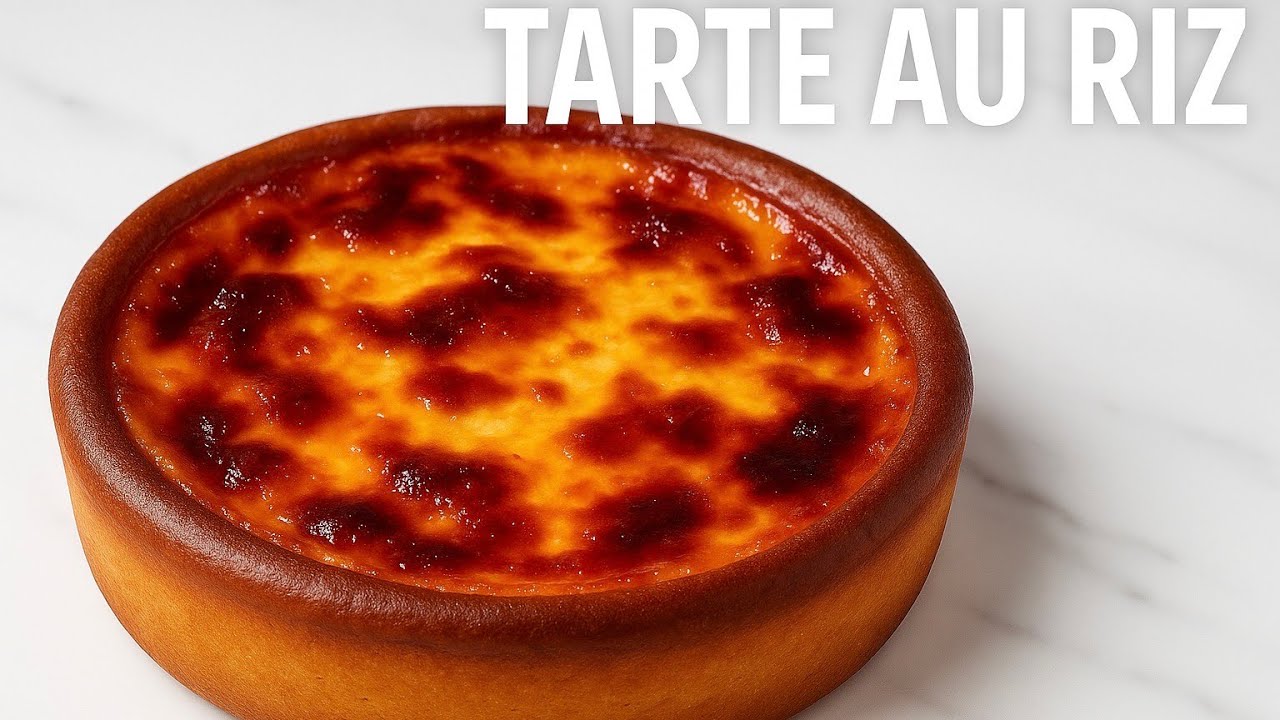 Recette de la tarte au riz - spécialité de Belgique