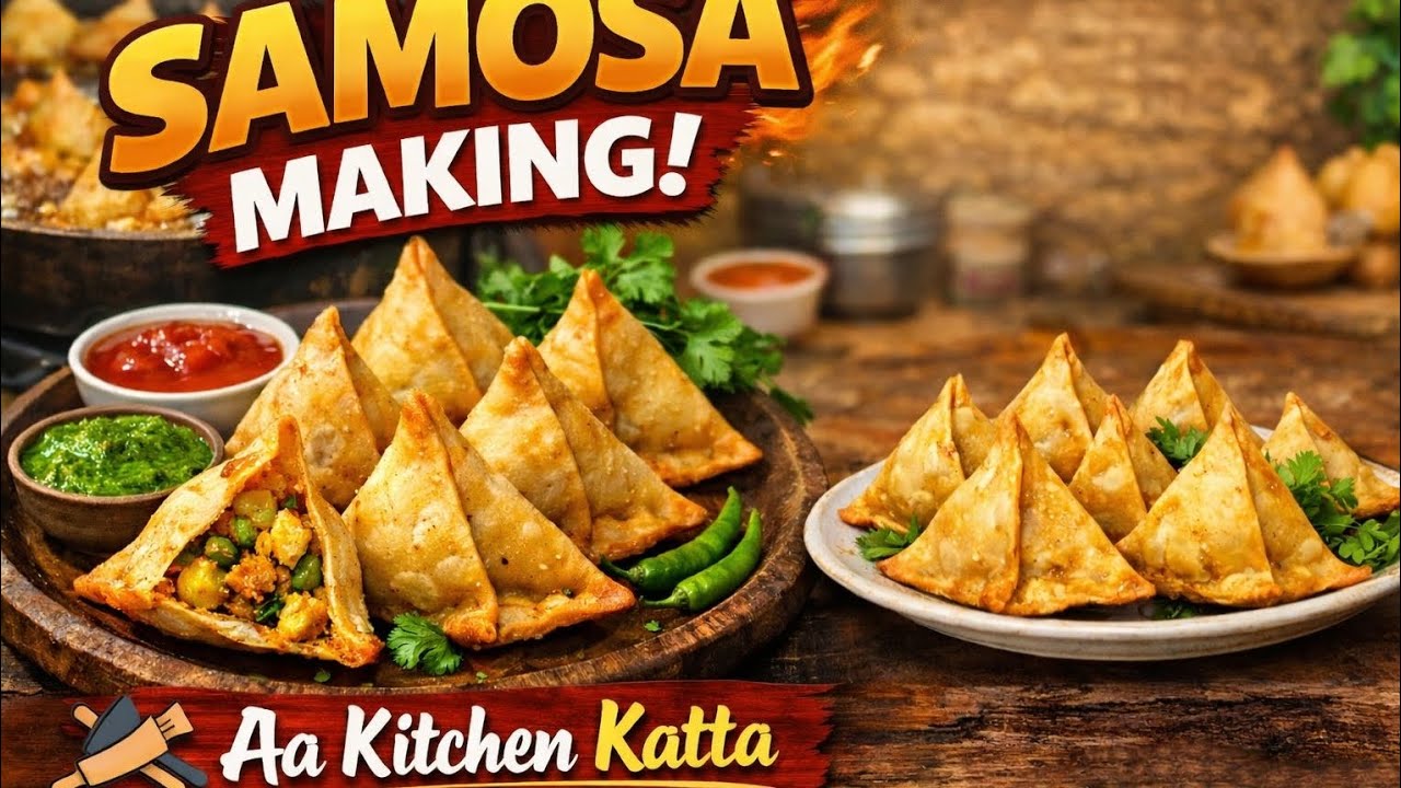 खुसखुशीत समोसा | Samosa recipe | असा समोसा खाल तर विकतचा विसरून जाल!😋✨