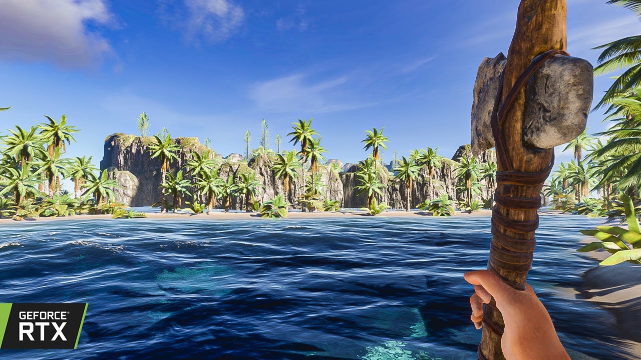 DIA 14 | TESTANDO A JANGADA E CHEGAMOS EM UMA ILHA SINISTRA | STRANDED DEEP EM 4K 60FPS NA RTX 3080