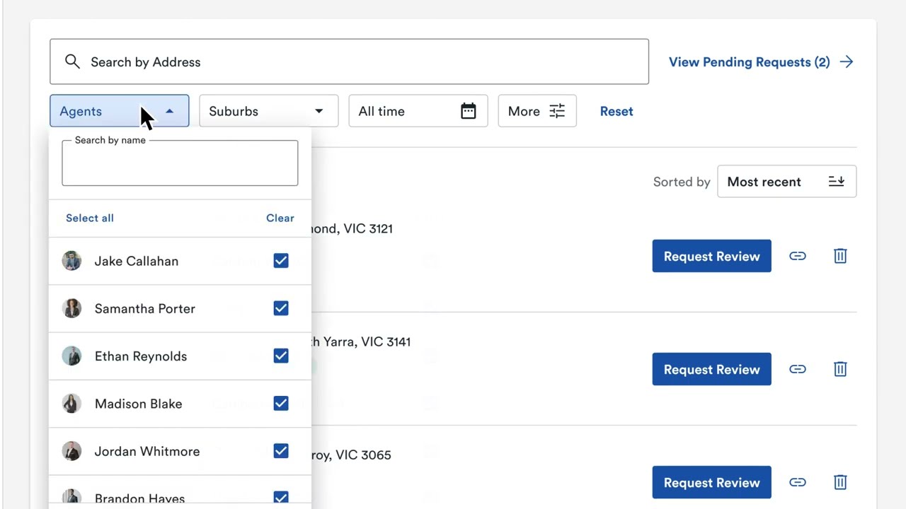 How to request a review