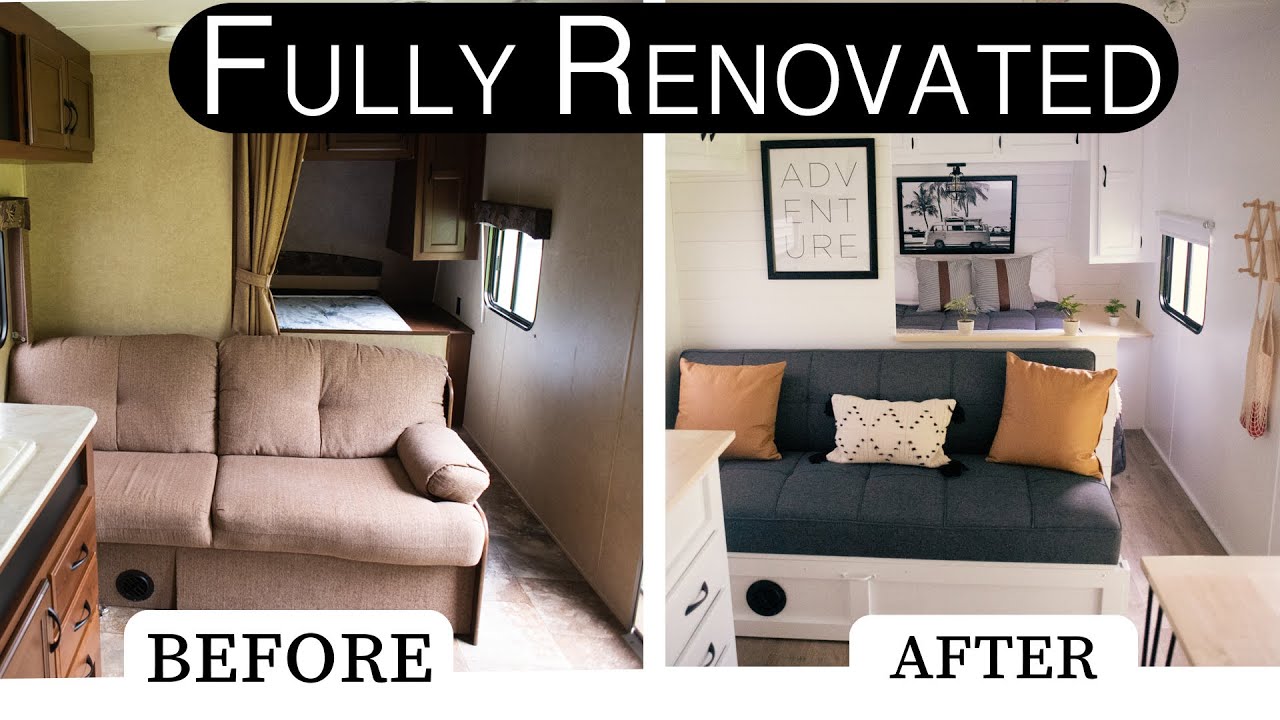 2014 Jayco 264BH Before and After Fully Renovated