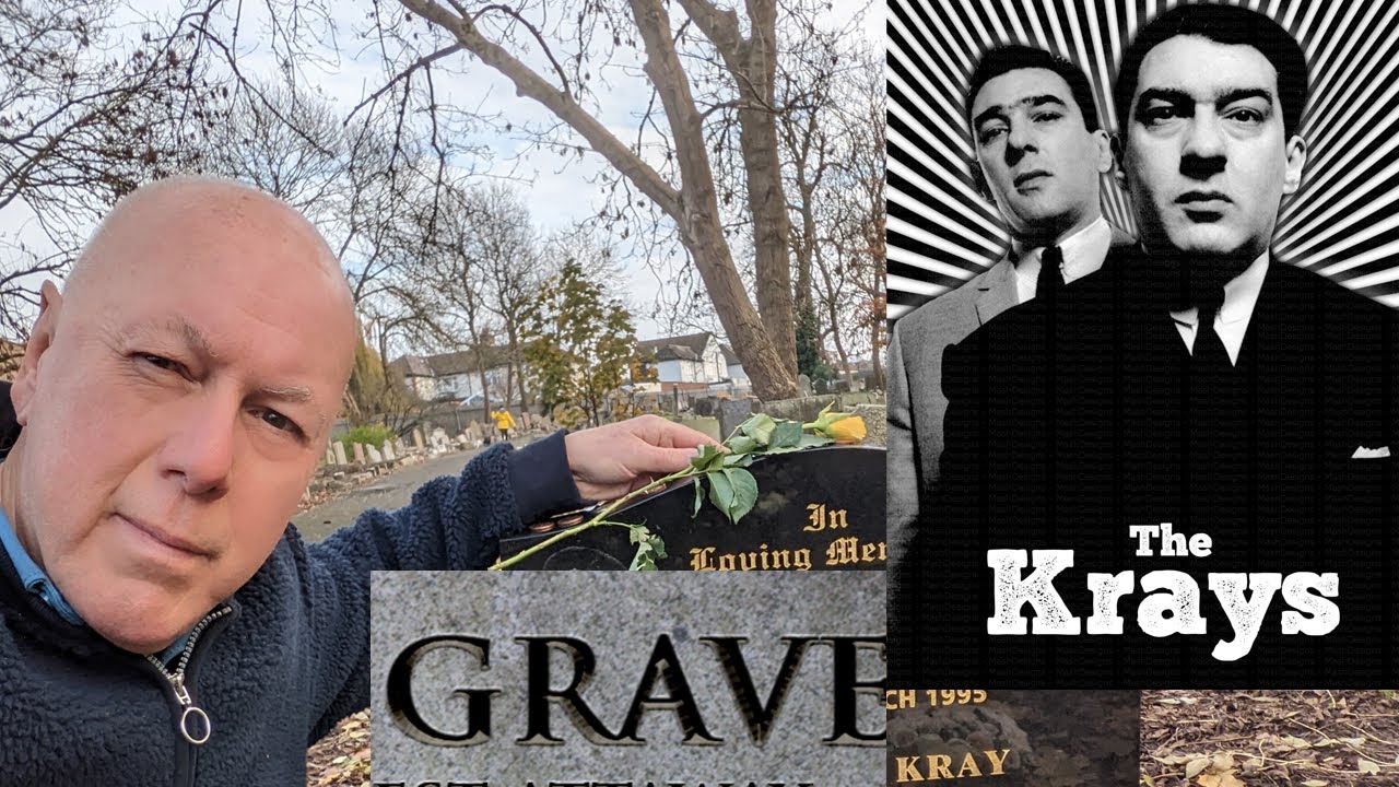 The Kray Twins Graves. Ronald and Reginald Kray Chingford Mount Cemetery. Famlouse Celebrity Graves