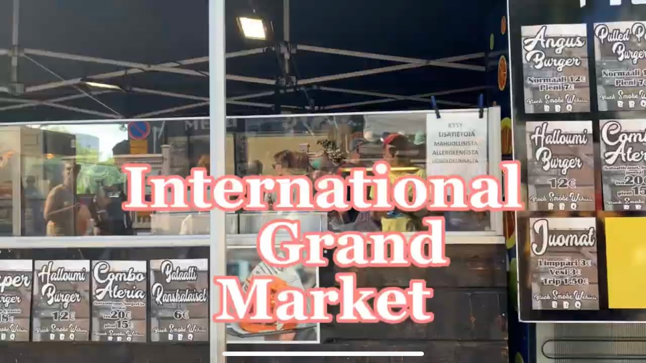 International Grand Market Oulu Finland Summer2022